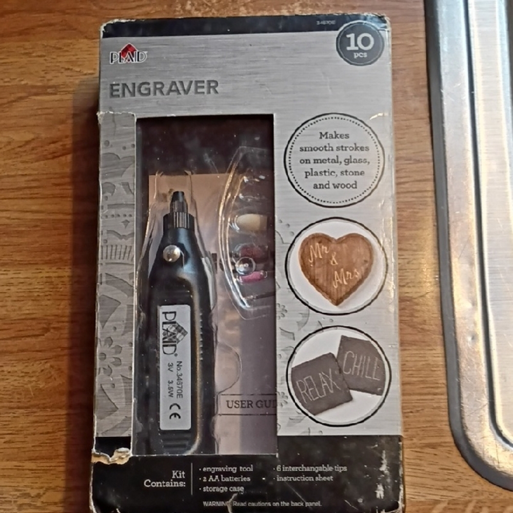 Plaid Engraver Tool Kit